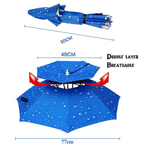 釣り帽子、傘帽子